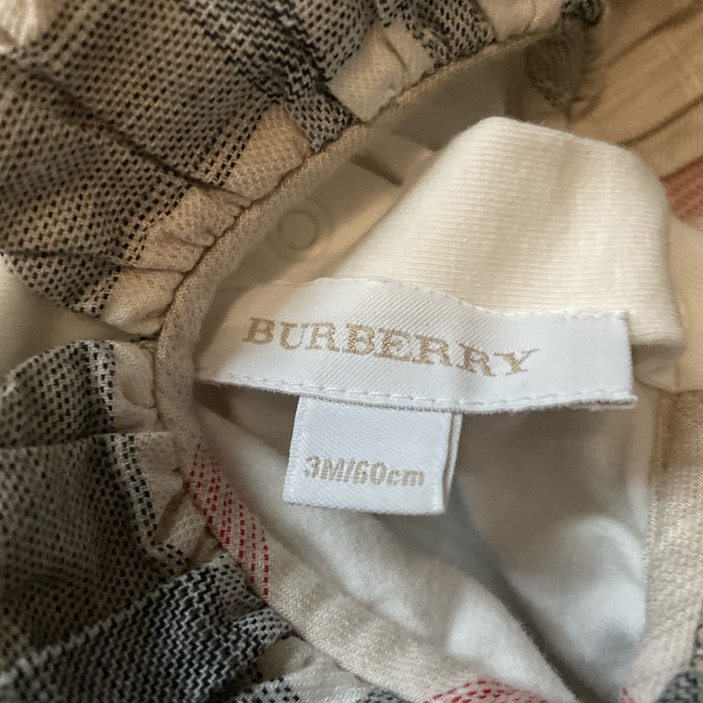 Burberry onesie